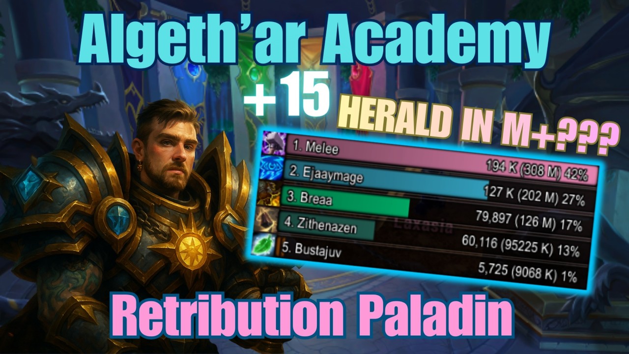 Algeth'ar Academy +15 | Herald Retribution Paladin | Midnight Beta