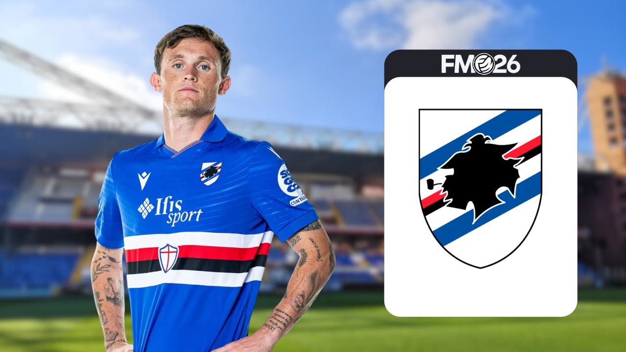 Я Перестроил Сампдорию В Football Manager 2026