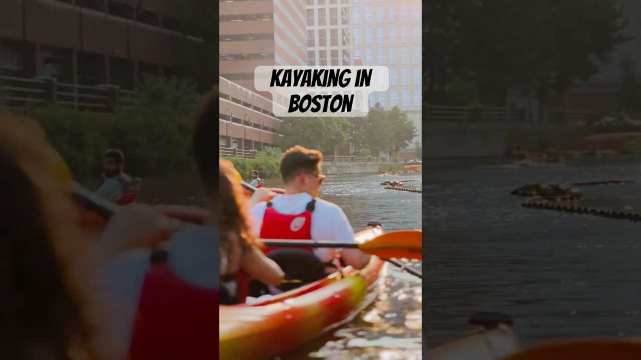 Kayaking in Boston | Sunset Adventure on the Charles River