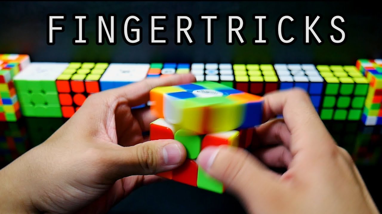 ¿Cómo mover rápido el cubo Rubik? | Fingertricks