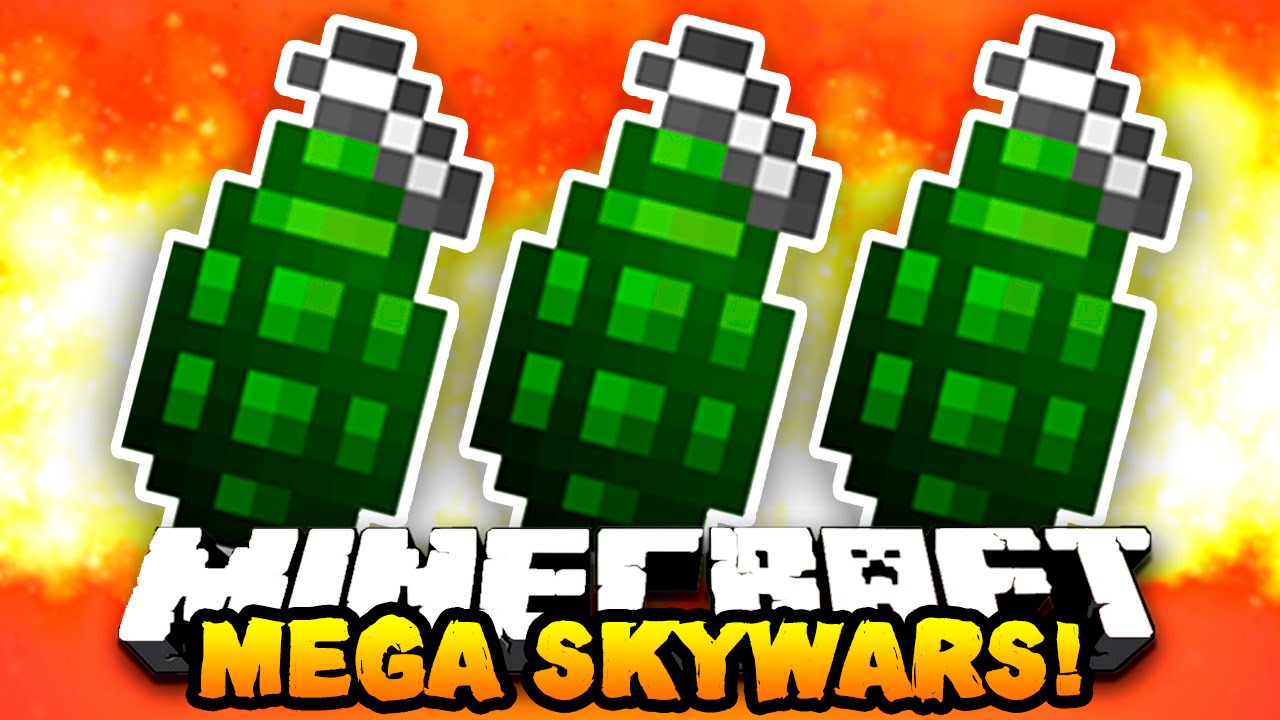 Minecraft MEGA SKYWARS 