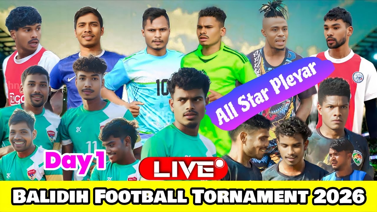 Day 1 Balidih Football Tournament Live Match 2026