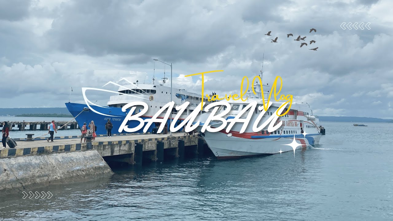 Ep. 01 || Naik Kapal Cepat Rute Kendari-BauBau HANYA 200RIBUAN !!