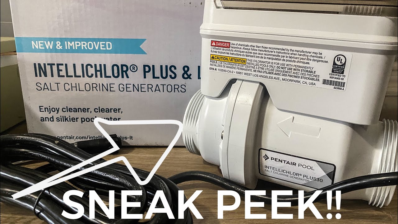 Taking a Look at the BRAND NEW PENTAIR INTELLICHLOR PLUS!