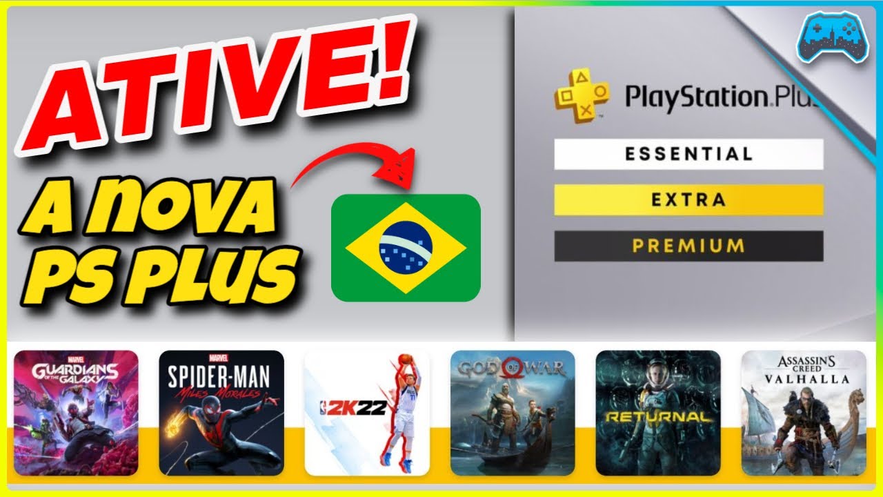 COMO ATIVAR A NOVA PS PLUS NO BRASIL! SUPER FÁCIL!