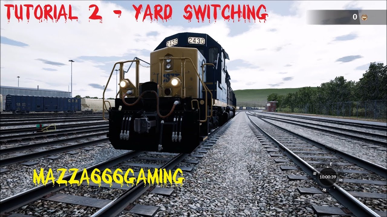 TSW : Train Sim World - My Train Career - Tutorial 2 Yard Switching - GTX960