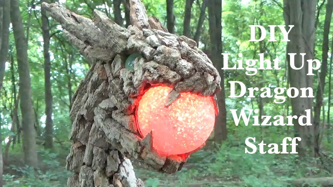 DIY Light Up Wizard Staff with RGB LEDS