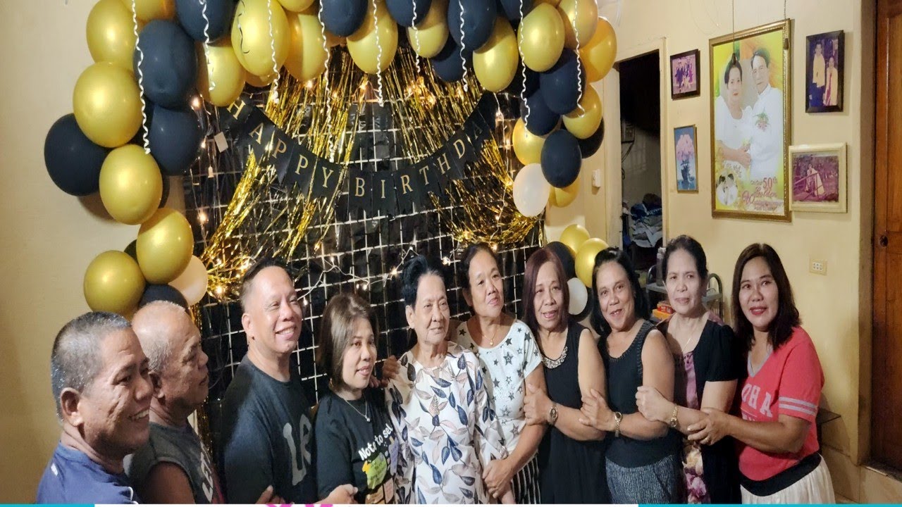 LALIBERTAD negros oriental | 91 st B’ DAY celebration | Mother in law | Philippines 2025