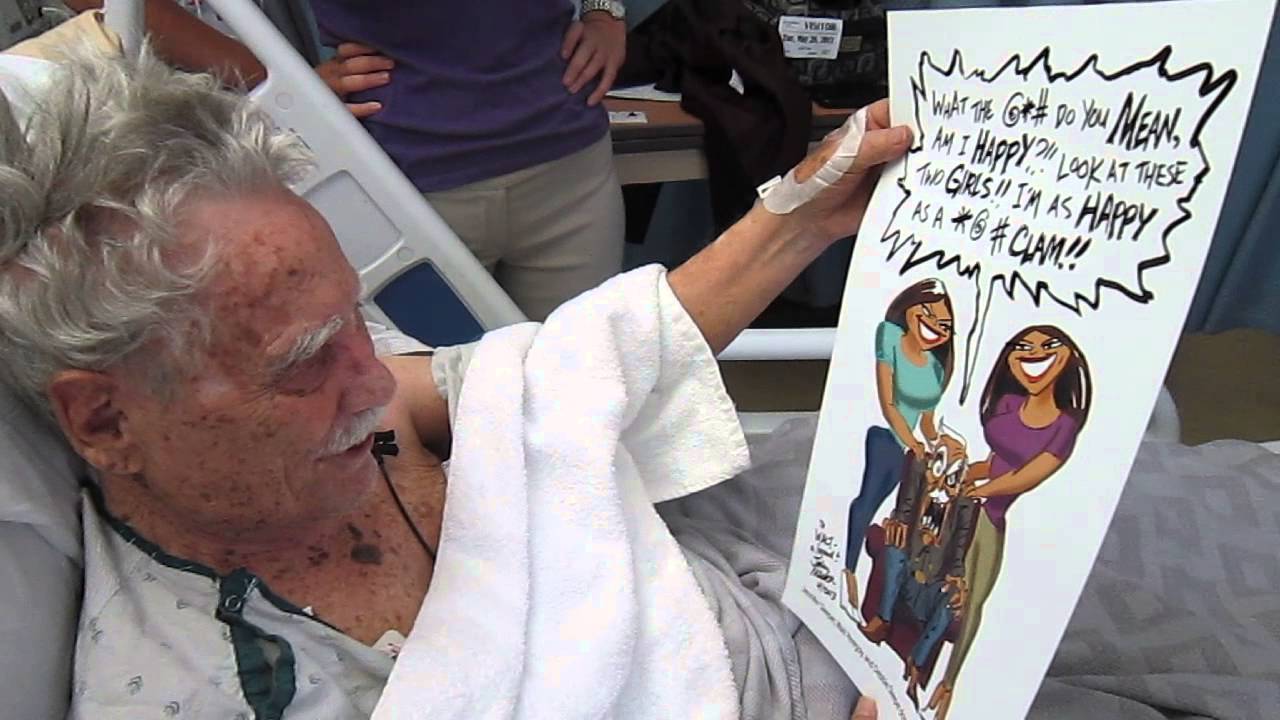 Walter Peregoy Caricature