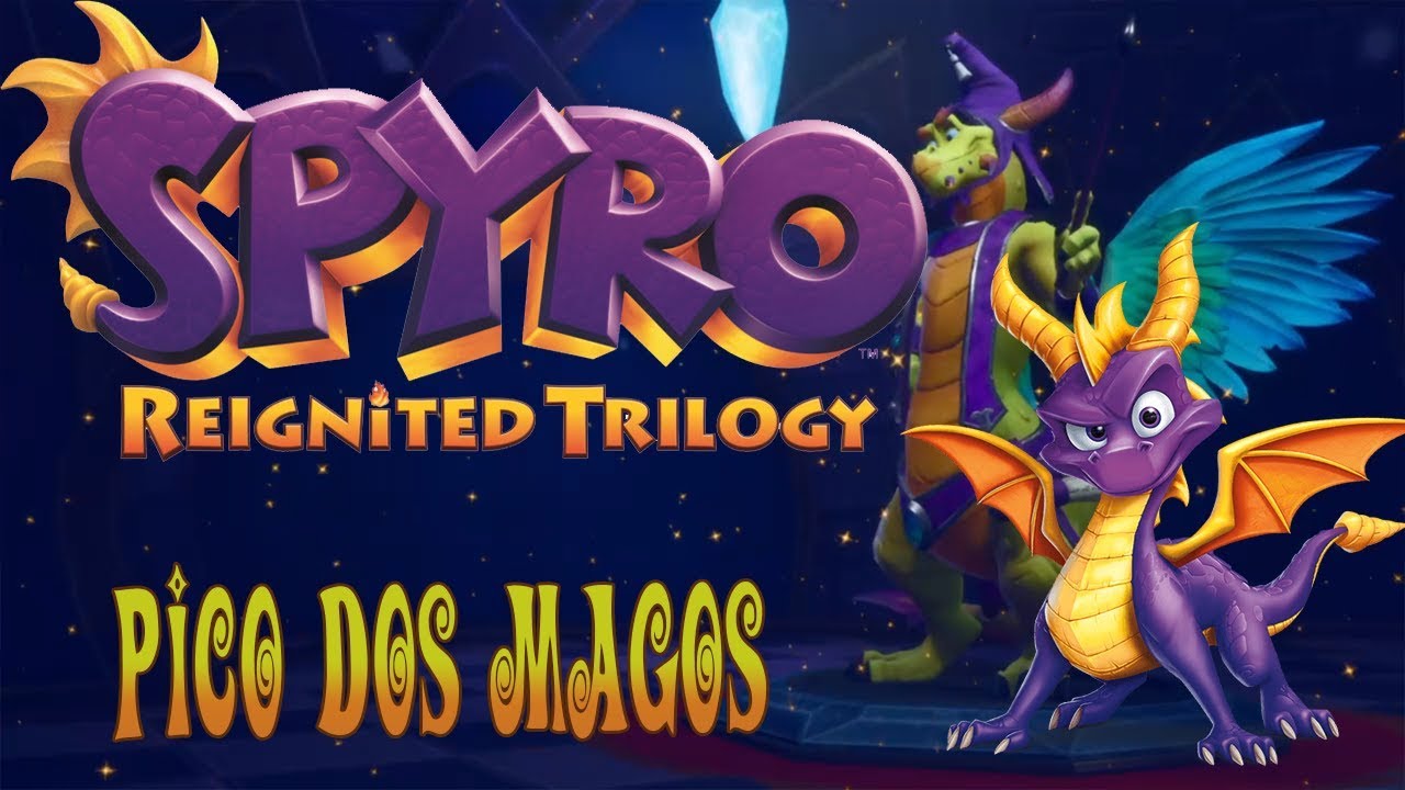 Spyro Reignited Trilogy - Pico dos Magos - 100%