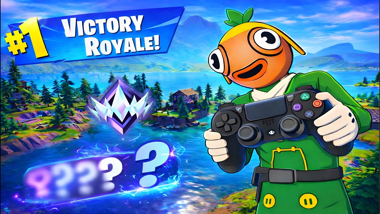 Fortnite *INSANE* Unreal Ranked Reload Gameplay Win👑 (Fortnite Chapter 7 PS4 Controller)