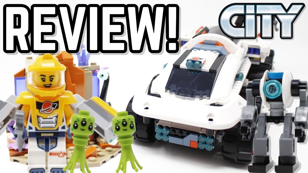 LEGO City SPACE 60432 Command Rover and Crane Loader REVIEW! (2024 set)