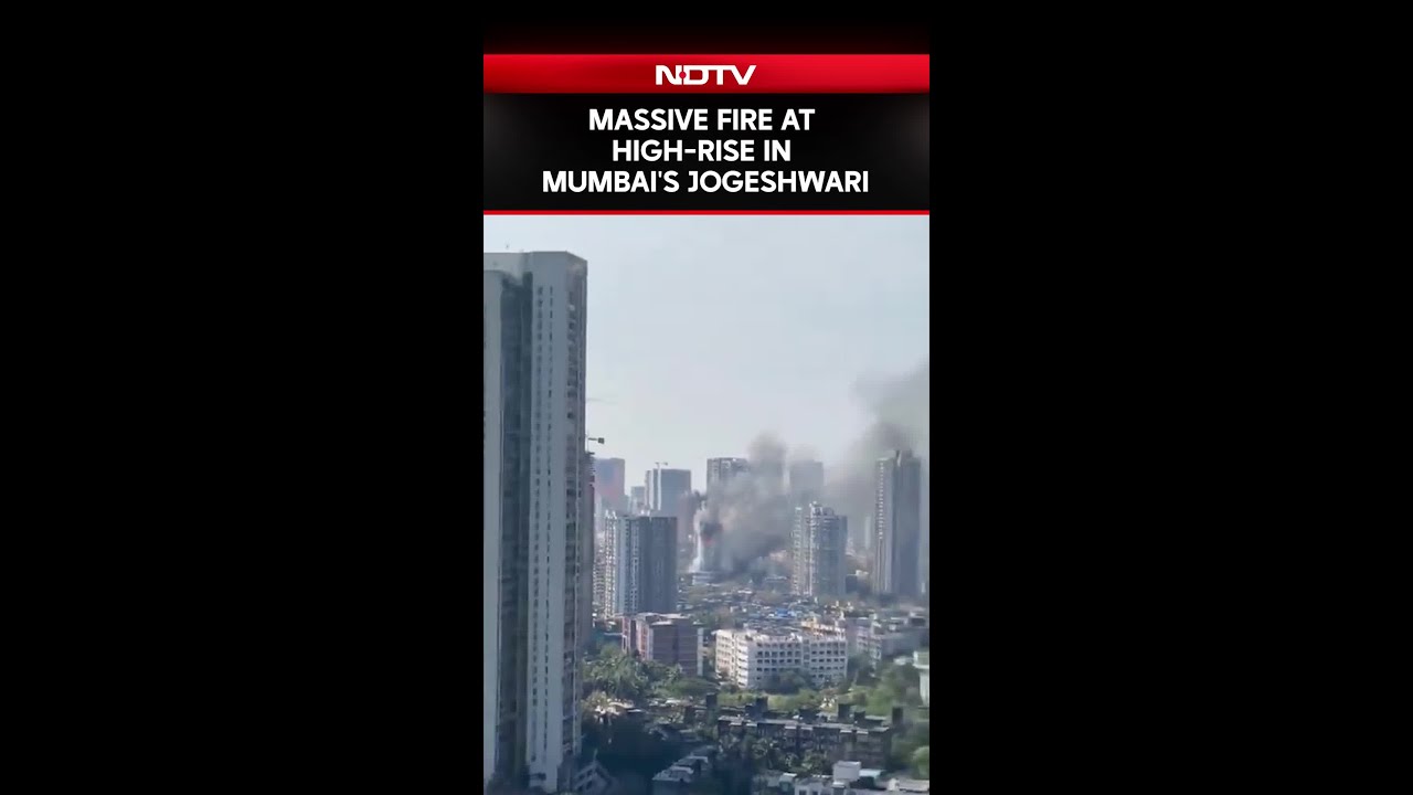 Massive Fire Breaks Out At A Multi-Storey Building In Mumbai's Jogeshwari