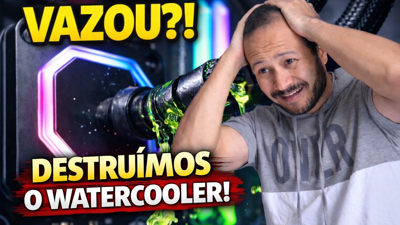 Abrimos o Water Cooler… e deu MUITO errado