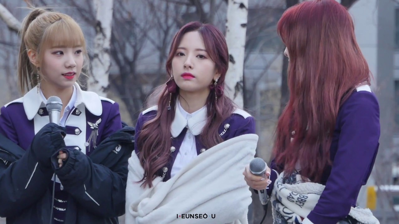 180317 우주소녀 미니팬미팅 담요 못 덮게 해서 기분 나빠진 보나