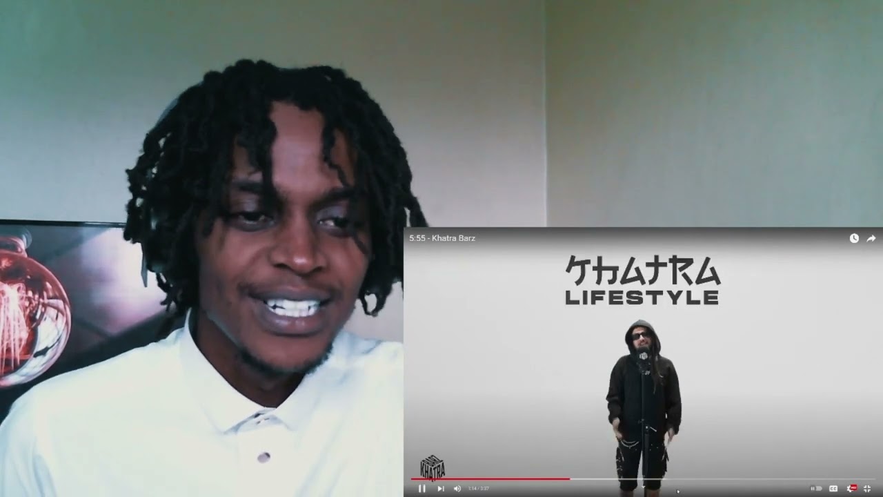 FIRST TIME AFRICA REACTS TO NEPAL  RAPPER 555 KHATRA BARZ FREESTYLE!