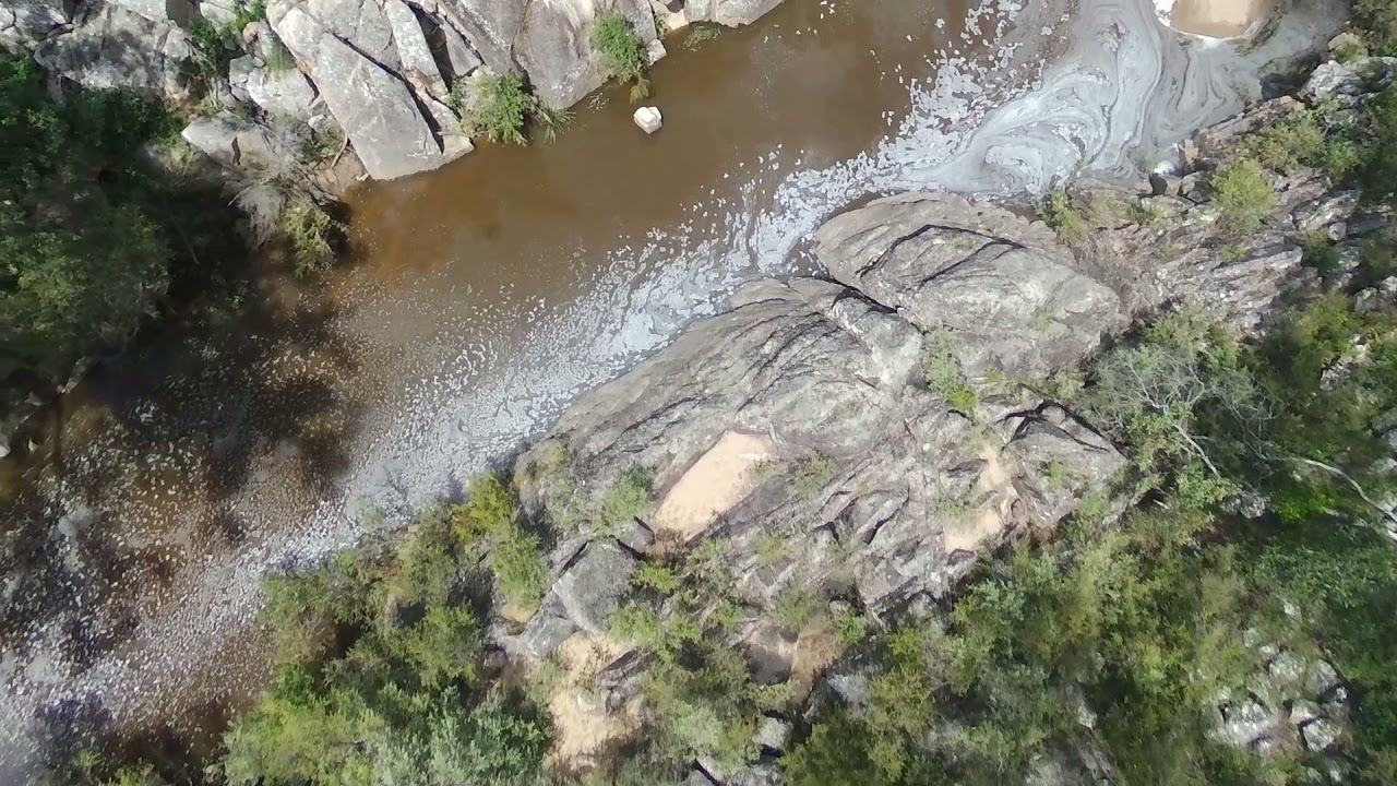 Crows Nest Falls - Drone footage 12/12/2021