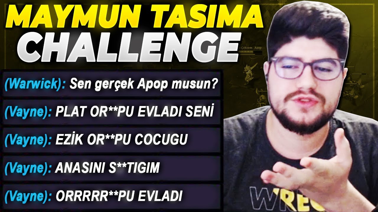 MAYMUN TAŞIMA CHALLENGE !! | APOPHİS'İN MAYMUNLARLA İMTİHANI !!! | Apophis