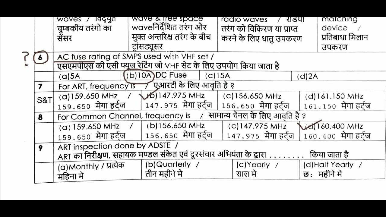 Solved [Paper - 2] of JE Tele BRC Division WR held on 02.07.2021 ! 30% Ranker Quota ! S&T