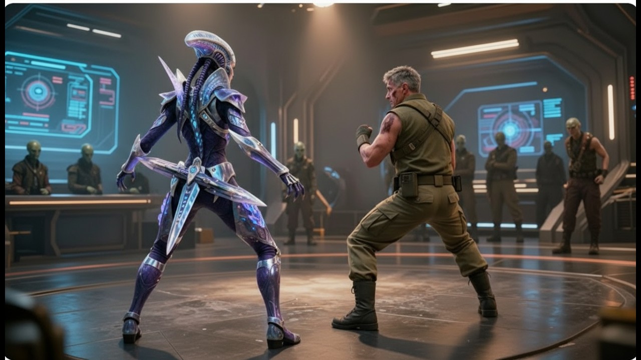 She Mocked the Human Soldier — Then He Took Off His Armor | HFY Sci-Fi