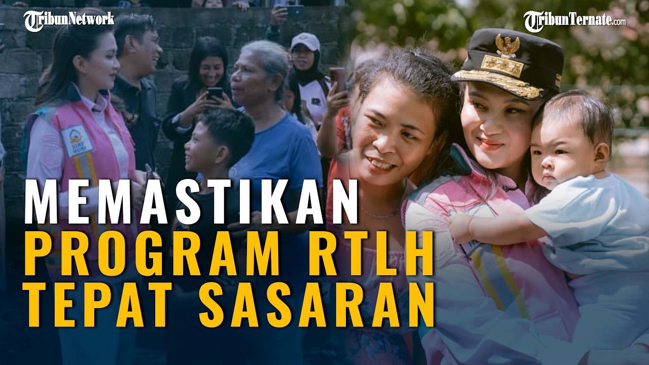 Kawal Program RTLH, Gubernur Malut Sherly Laos Temui Warga Kalumata-Tongole