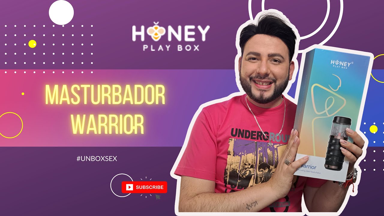 WARRIOR  @HoneyPlayBoxOfficial -  Auto Thrusting Stroker Autom&aacute;tico placer al alcance de tus manos.
