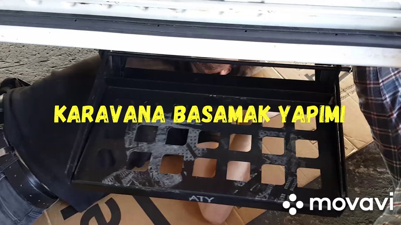 (8.Bölüm)  Karavanıma manuel basamak taktırdım
