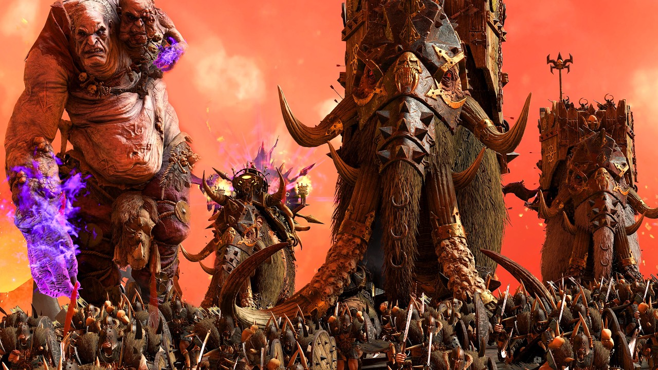 Khorne vs Norsca - Total War: Warhammer 3 Cinematic Battle