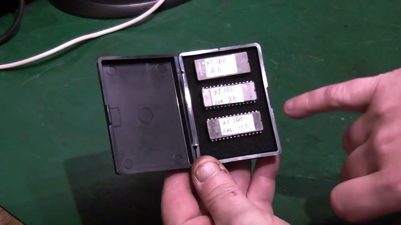 Amstrad PC2286 Pt 6 XTIDE boot ROM plus compact flash upgrade.