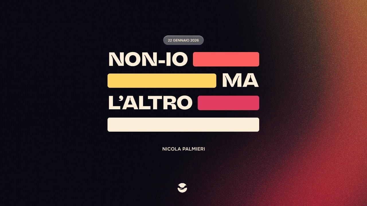 NON - IO MA L'ALTRO - NICOLA PALMIERI