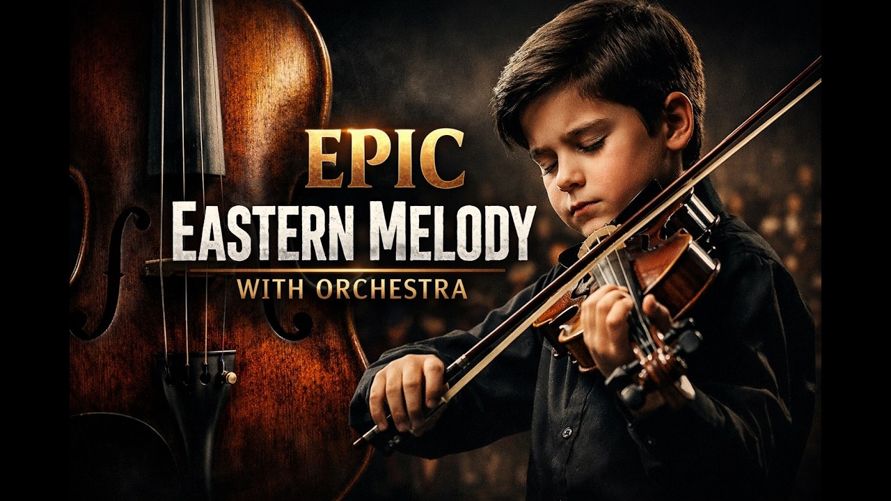 Magical Oriental Violin Solo with Symphony Orchestra #violin #music #asia