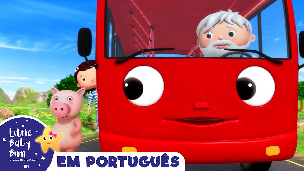 Desenho para Bebe | As Rodas Do Ônibus - Part 14 | Canções em Portugues | Little Baby Bum