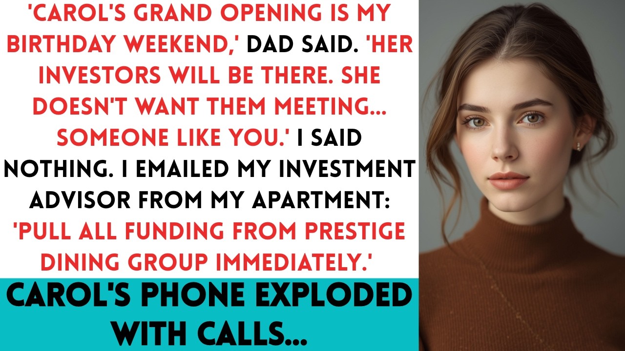 Dad Banned Me From His Birthday To Avoid Embarrassment Then His Wife's Restaurant Lost Its $3.1M...