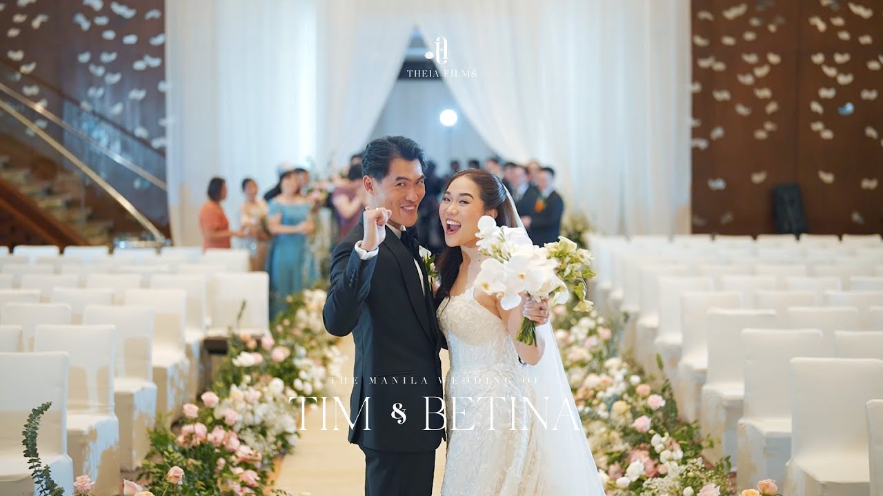 The Wedding of Tim and Betina in Manila Marriott Hotel