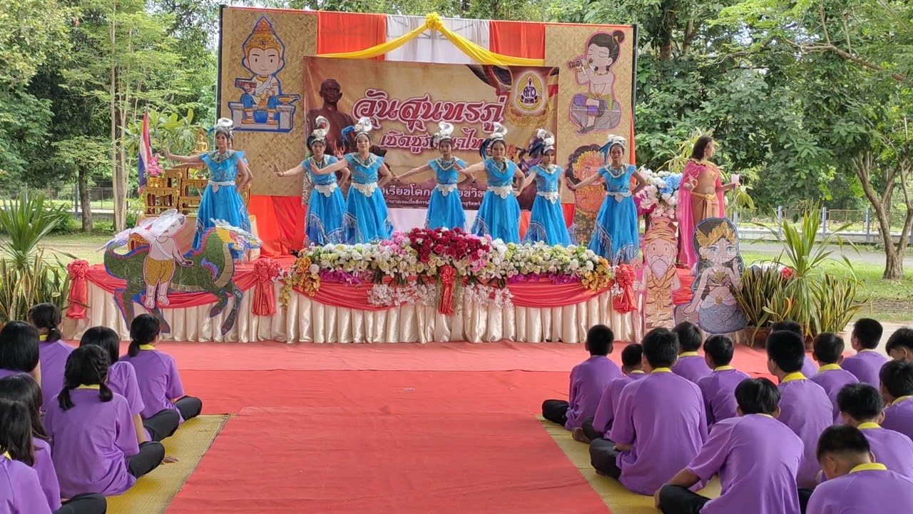 พิธีเปิด วันภาษาไทย โรงเรียนโคกตะเคียนวิทยา ปีการศึกษา 2566