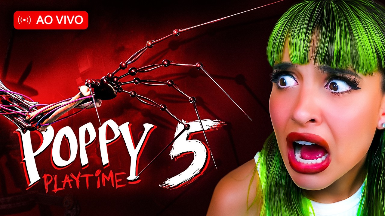 🔴 POPPY PLAYTIME: CAPÍTULO 5 (GAMEPLAY COMPLETA AO VIVO)