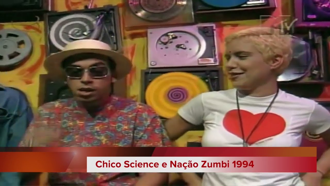 Chico Science e Nação Zumbi Entrevista com Astrid Fontenelle Mtv Brasil 1994