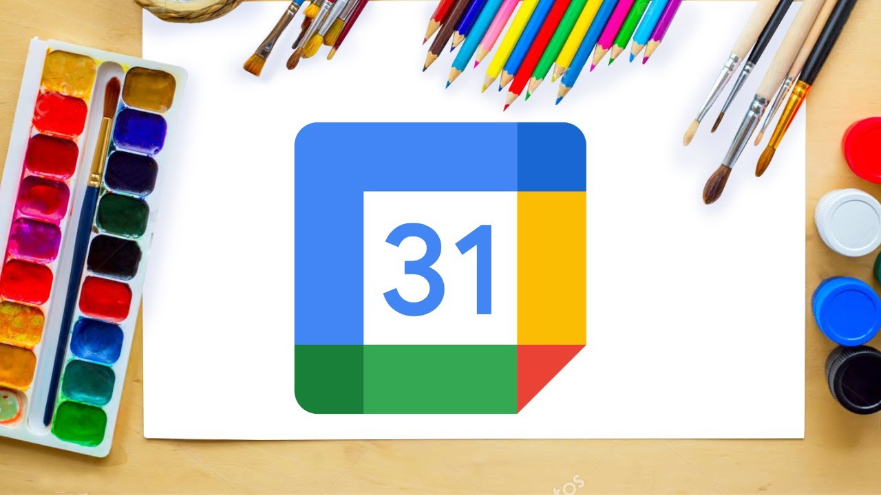 How to draw Google Calendar logo | Google apps