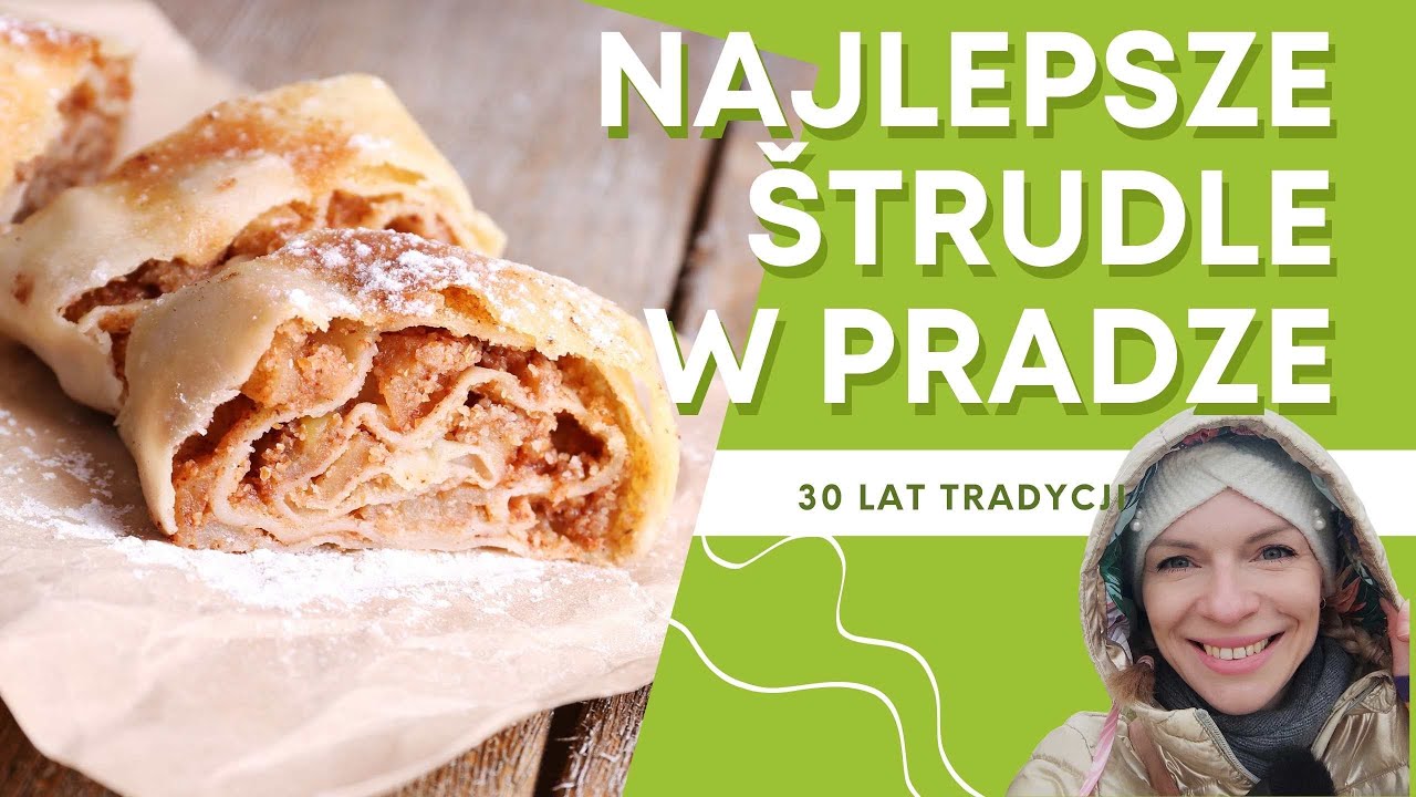 Najlepsze štrudle w Pradze! Ciepłe i wprost z okienka. Strudle z Žižkova.