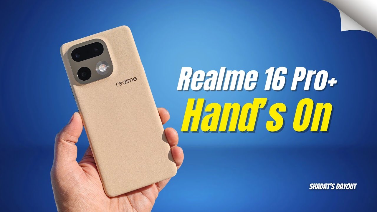 Официальный первый взгляд на Realme 16 Pro &mdash; наконец-то он здесь!