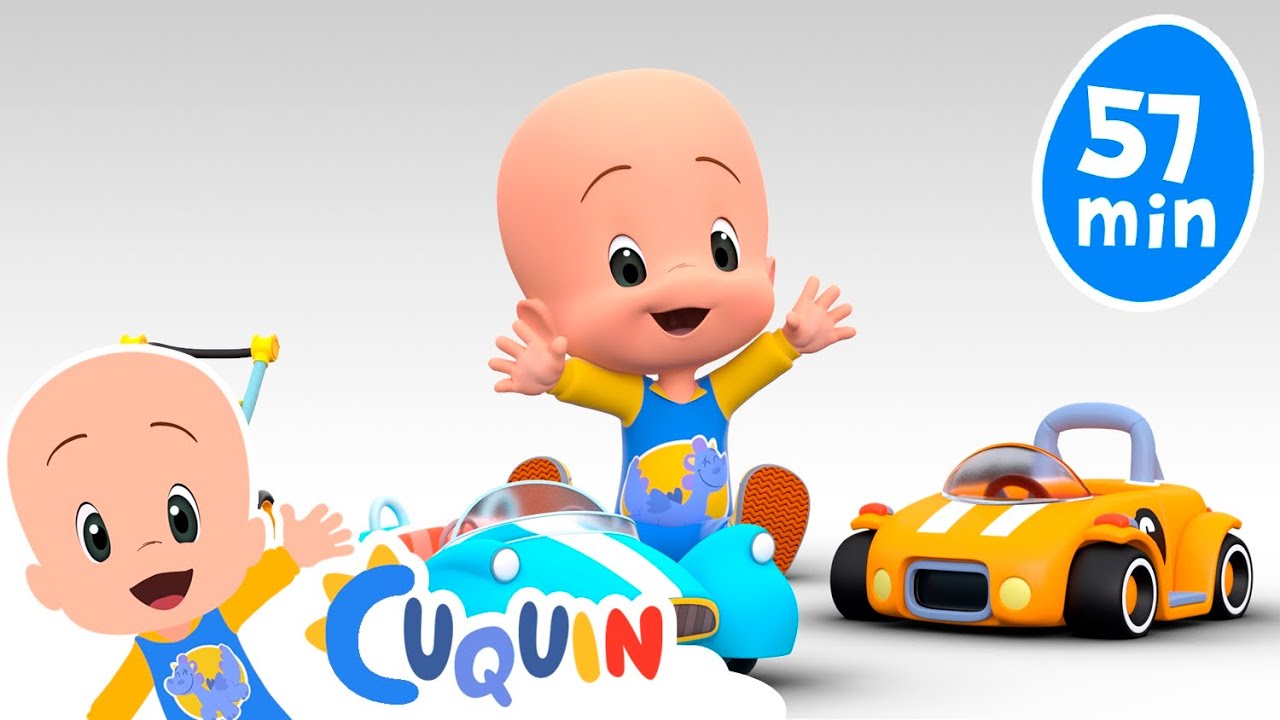 Aprenda os veículos com Cuquin e seus Ovos Surpresa | Desenhos animados para bebês