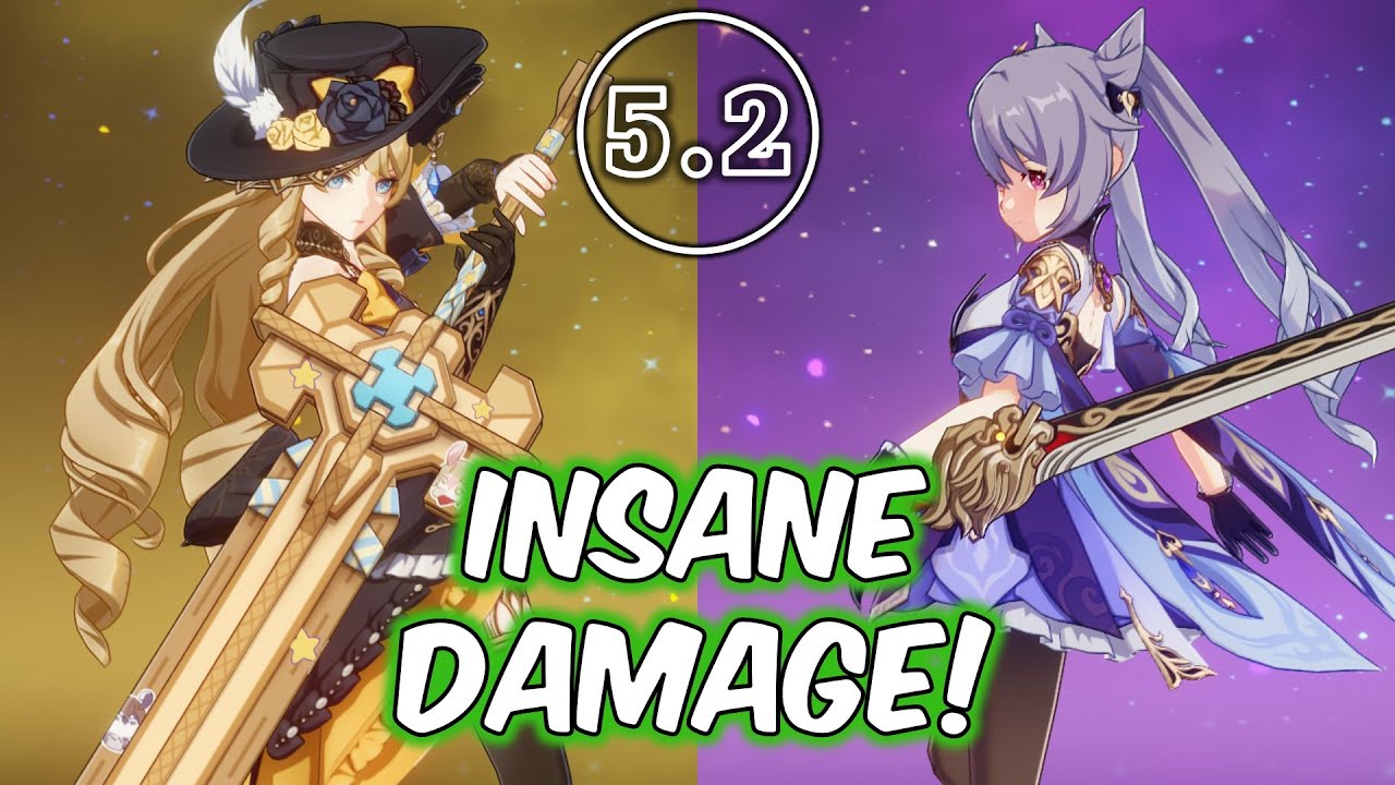 Navia & Keqing | Spiral Abyss 5.2 Floor 12 | Full Star Clear