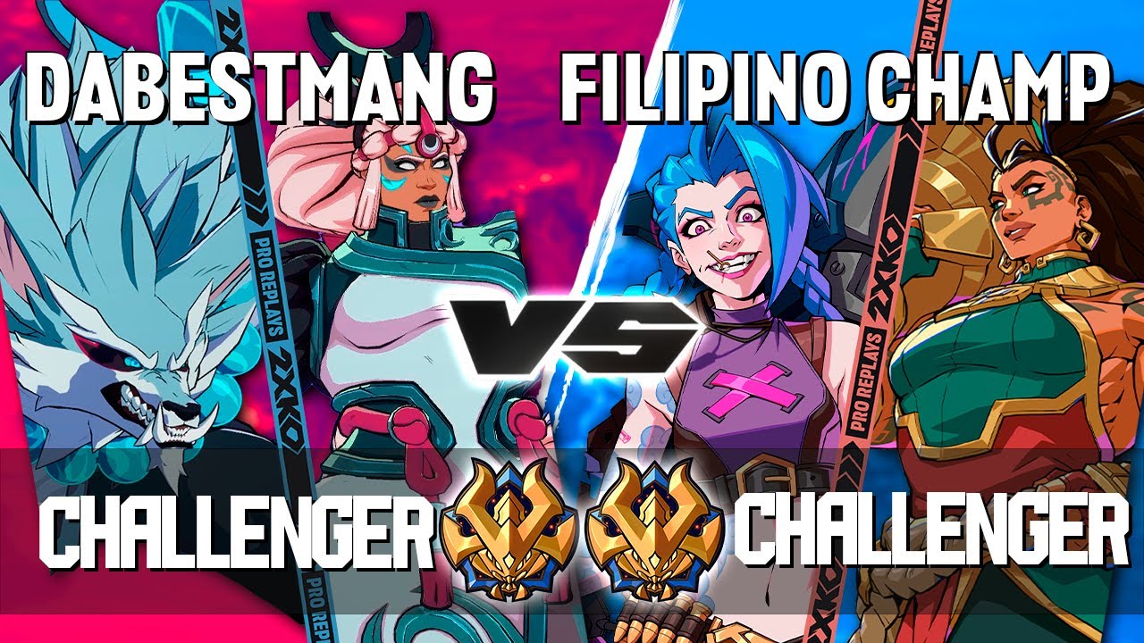 2XKO ▰ DABESTMANG (Illaoi-Warwick) vs FILIPINO CHAMP (Jinx-Illaoi) ▰ 2XKO Pro level replays
