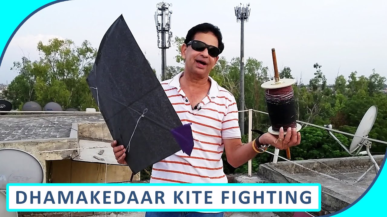 DHAMAKEDAAR KITE FIGHTING - PART 4 | HOW TO CUT OTHERS KITE | KITE FLYING COMPETITION | KITE CUTTING