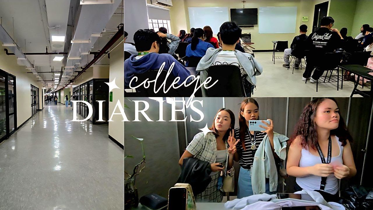 college diaries 01: first week of classes. 📚