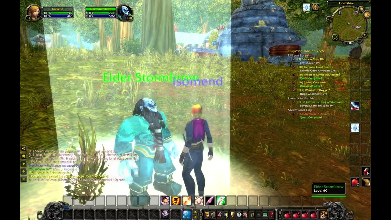 WoW - Human Female Priest - Levels 11 to 13