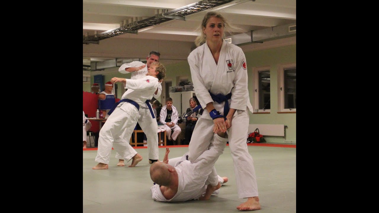 Gradering brunt bälte Ju-jutsu kai. Brown Belt Graduation Ju-jutsu