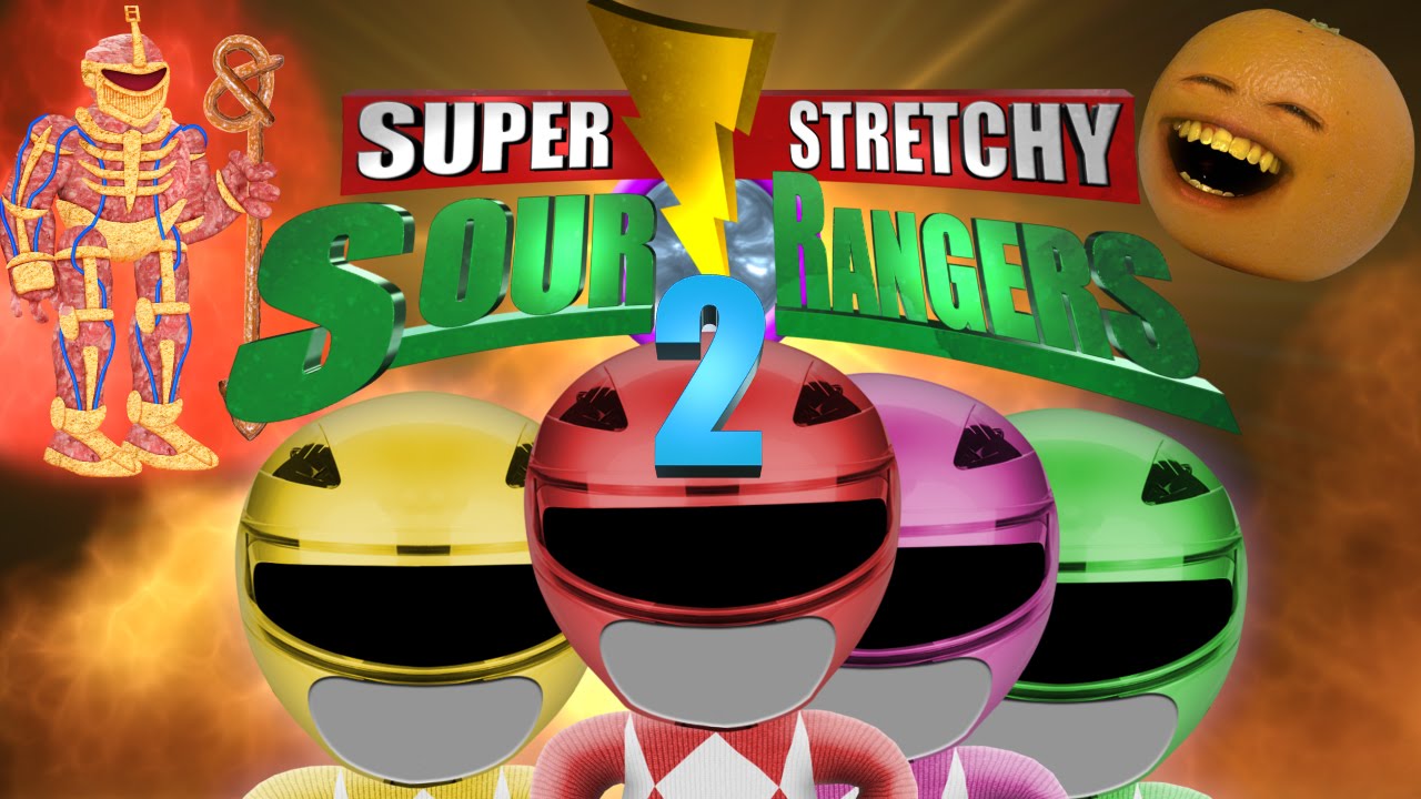 Annoying Orange - SOUR RANGERS 2 (ft. Andre Meadows & Shira Lazar)