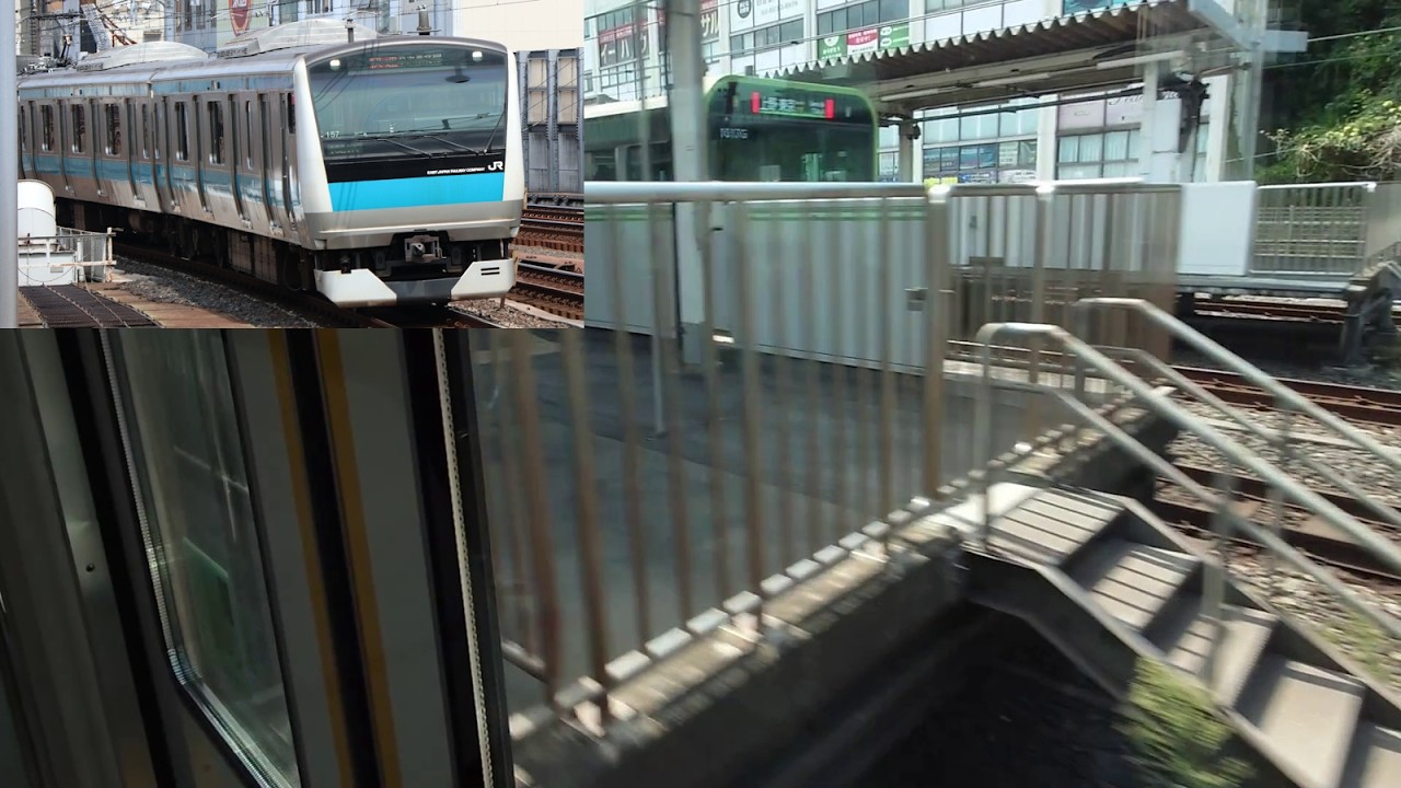 JR East E233-1000 Series [Keihin Tohoku Line Rapid] Tabata (JK34) to Akihabara (JK28)