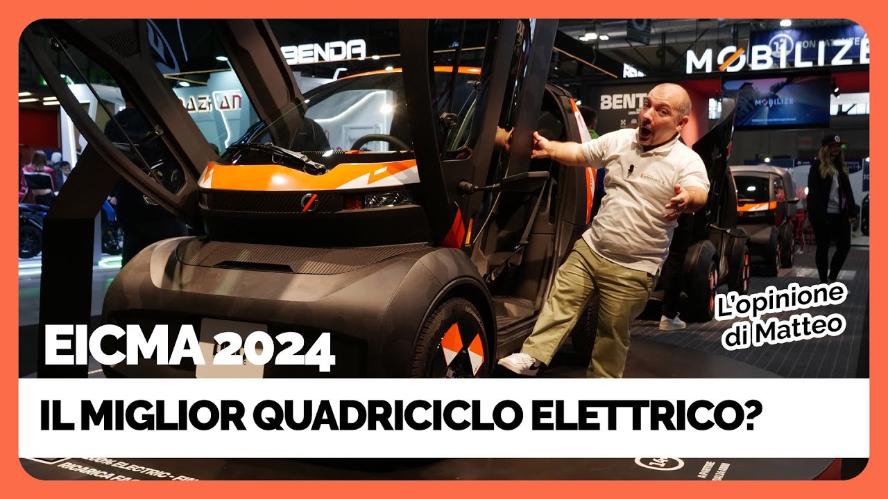 EICMA 2024 | QUADRICICLI elettrici alla RISCOSSA! I nostri TOP